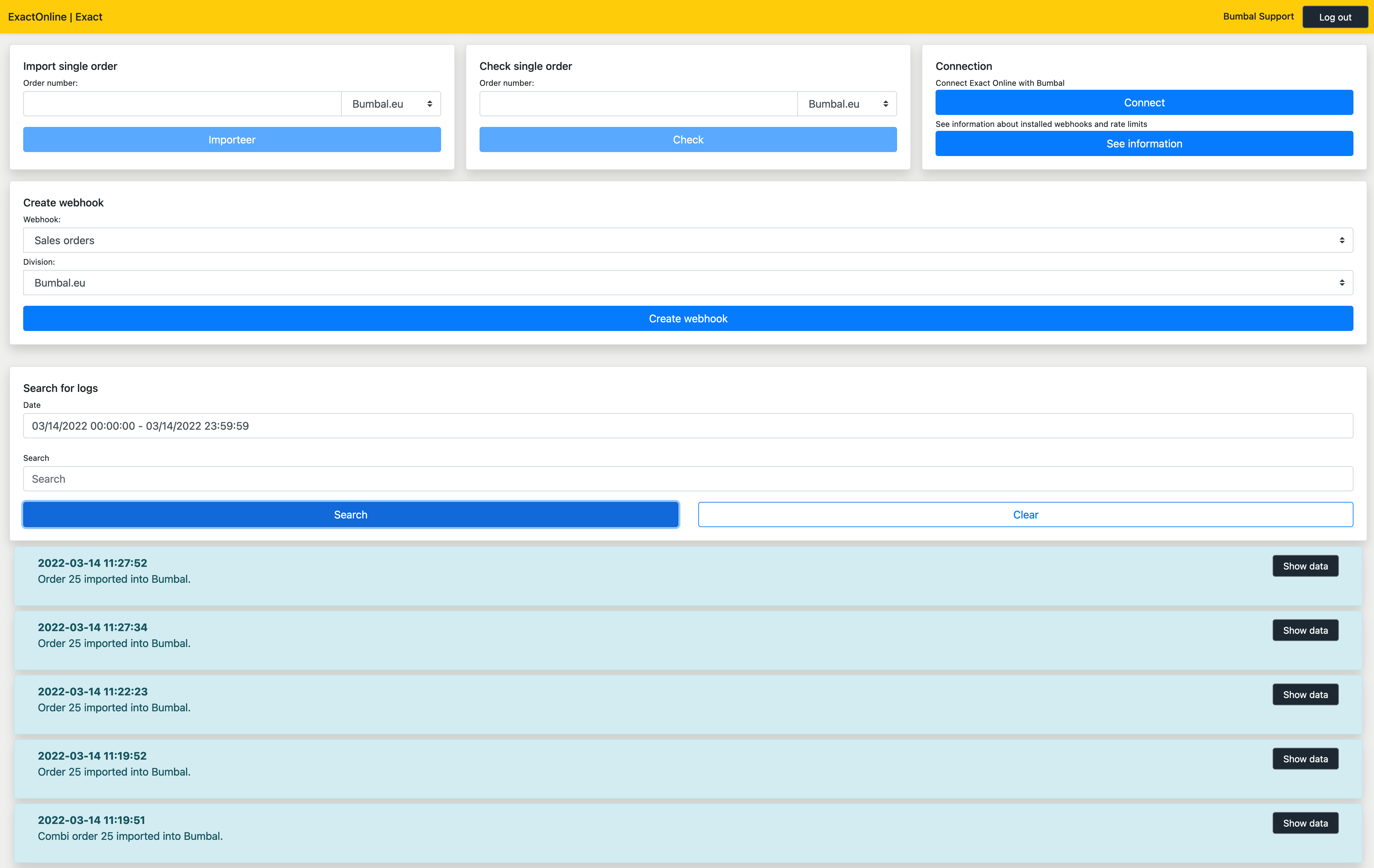 koppeling dashboard