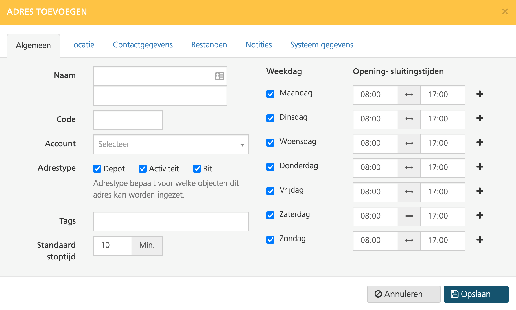 logistieke planning, bumbal, transport planning