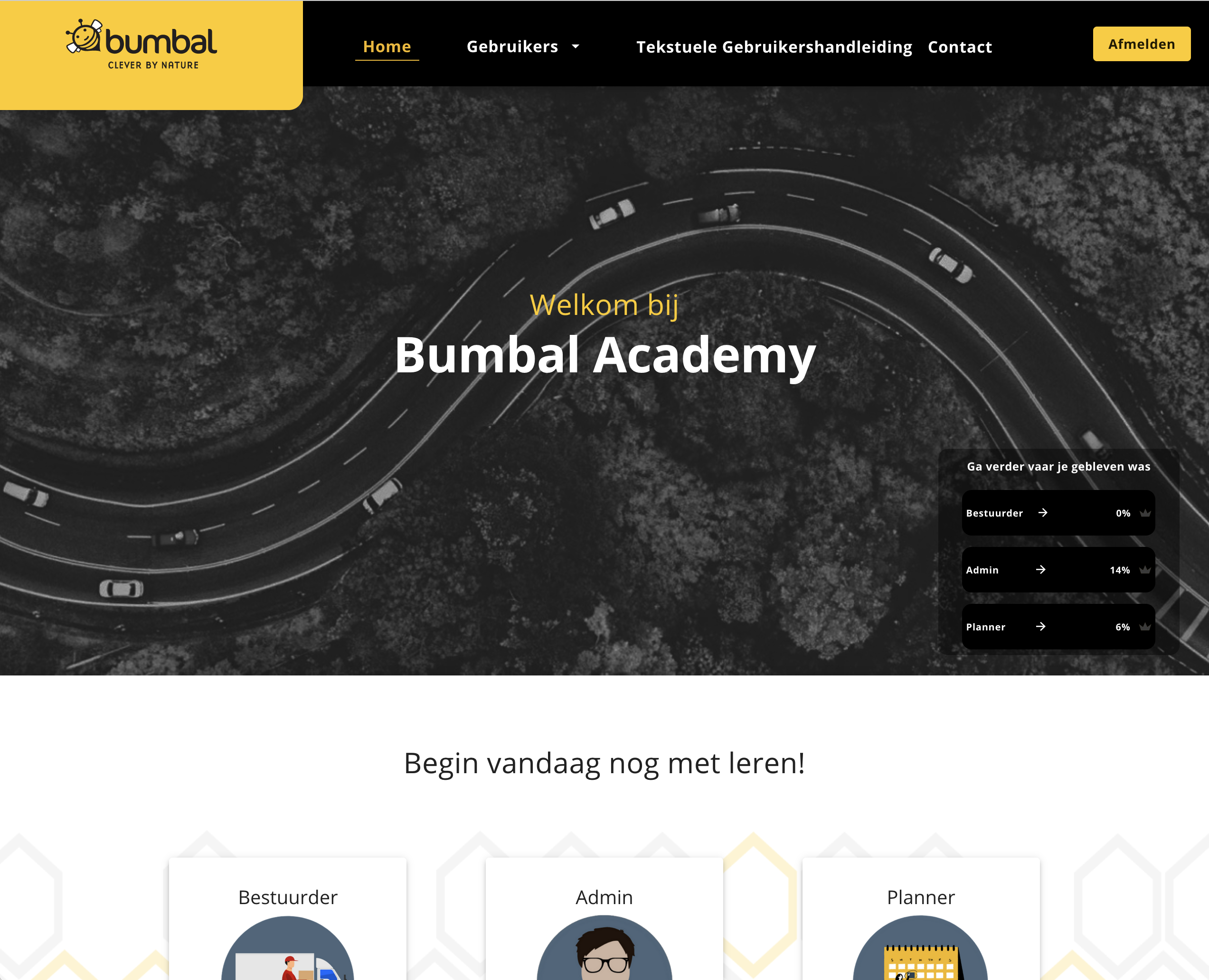 bumbal academy, bezorgsoftware, transport planning,