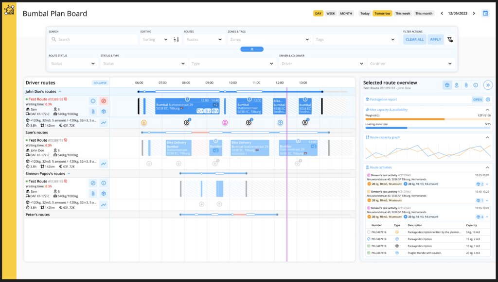 plantool, planningssoftware, logistiek transport 