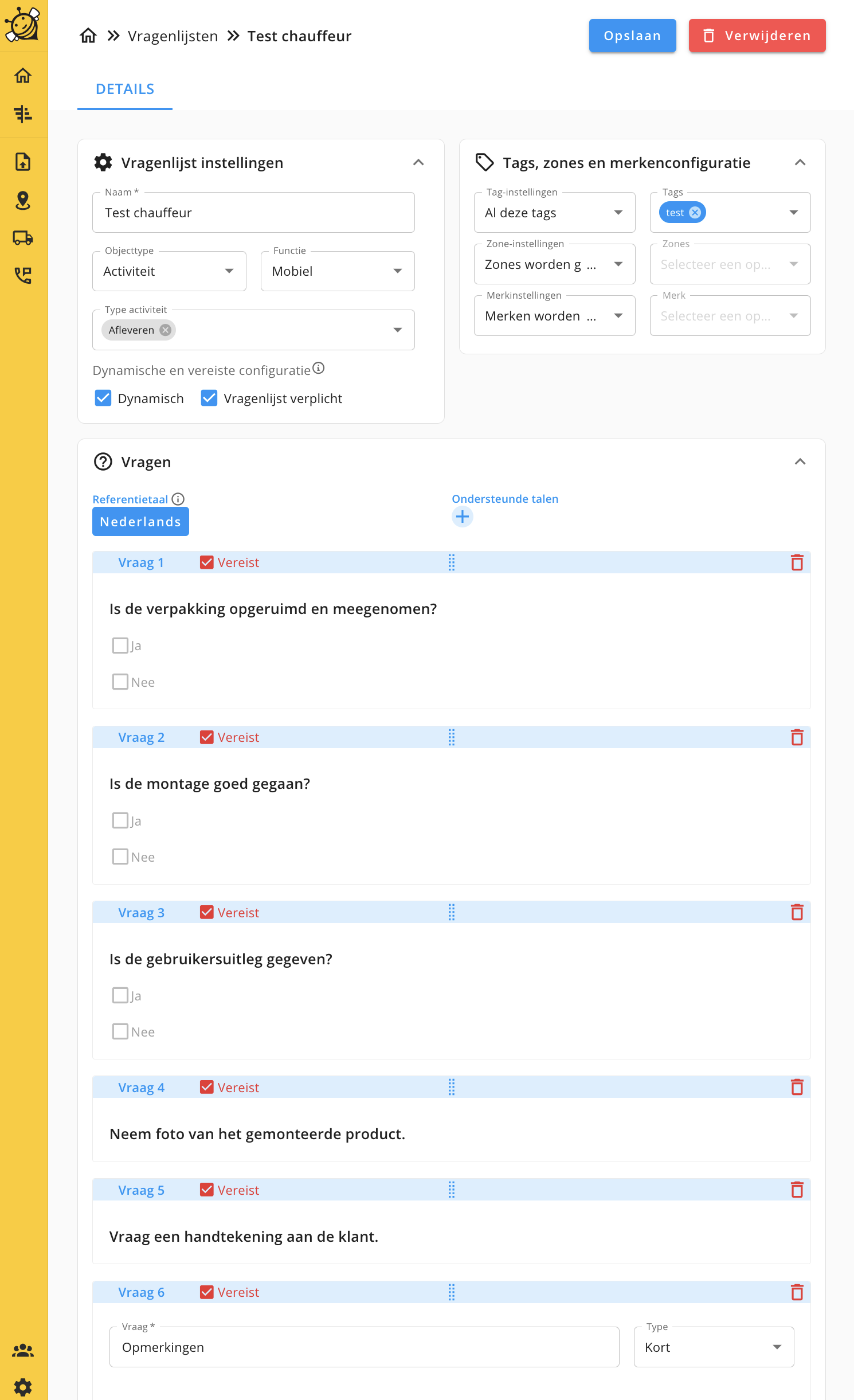 klantafspraken plannen, routeplanner, chauffeurs app
